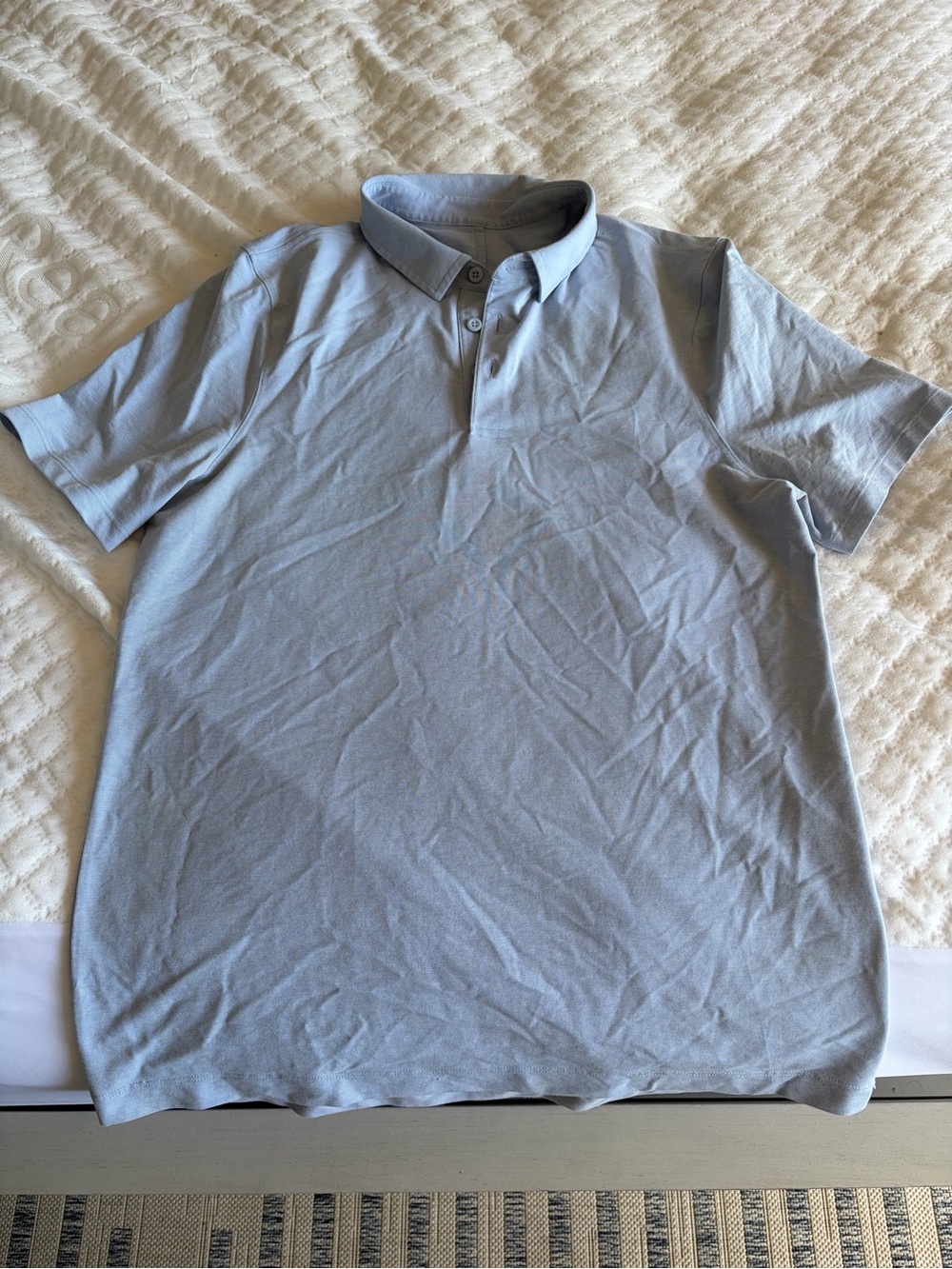 Lululemon Light Blue Men’s Polo